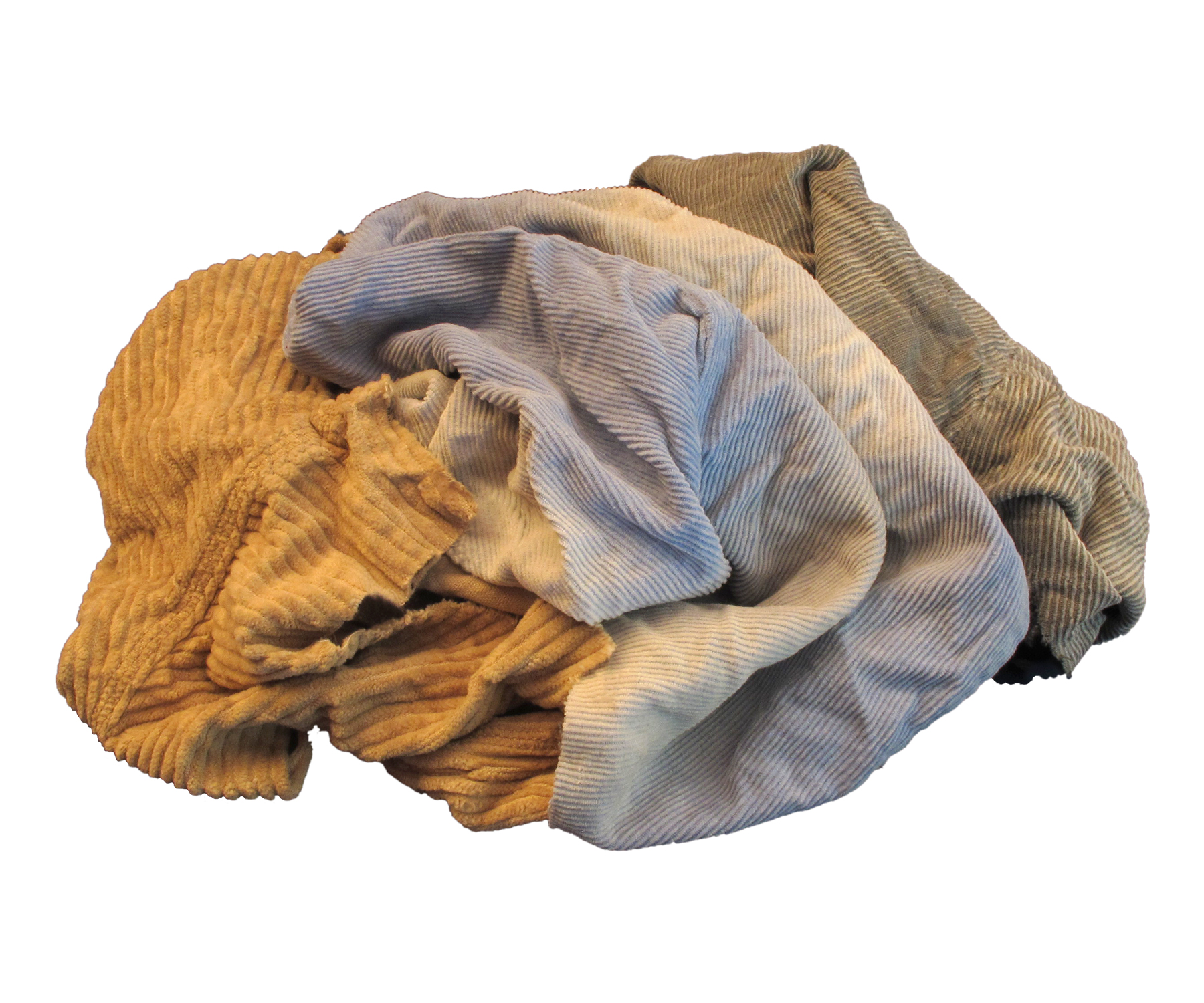 Recycled Colored Corduroy Rags | Buffalo Industries LLC